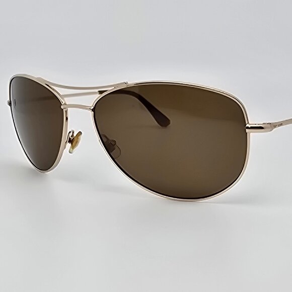 Kate Spade Ally P/S Gold Frame Polarized Brown Lens Aviator Sunglasses w/ Case main image 15